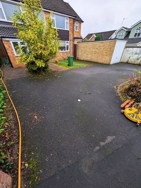 Tarmac Before Cleaning